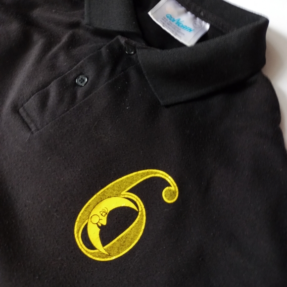 Vintage Moonlight Moon #6 Single Stitch Polo - Picture 6 of 7